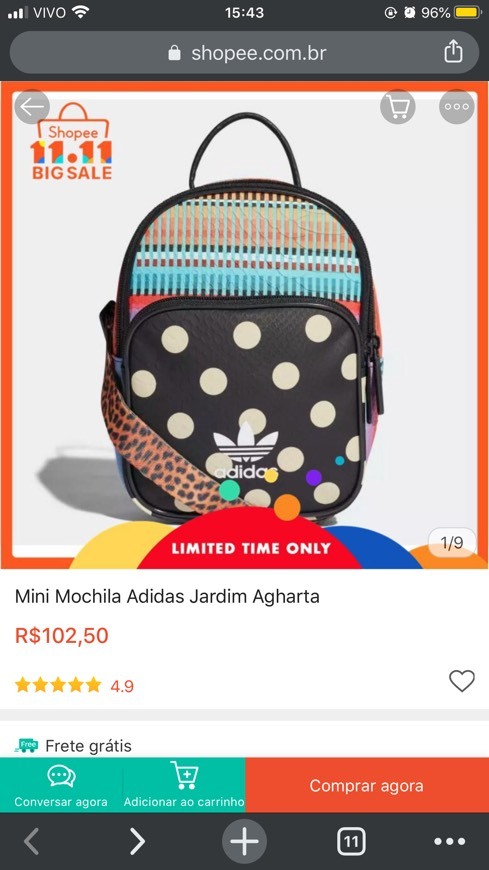 Fashion Mochila adidas