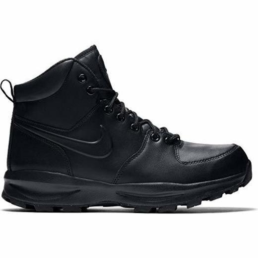 Nike Manoa Leather, Zapatillas Altas para Hombre, Negro