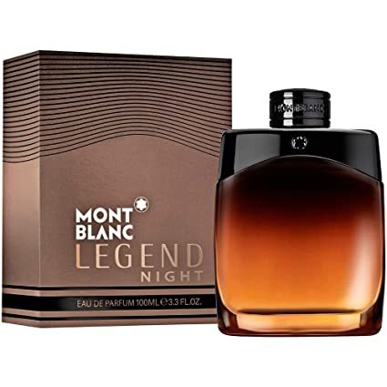 Fashion MONTBLANC Legend Night Eau De Parfum, 3.3 Fl Oz ... - Amazon.com