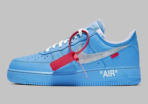 Off-White Nike Air Force 1 Low MCA Blue Release Date - SBD