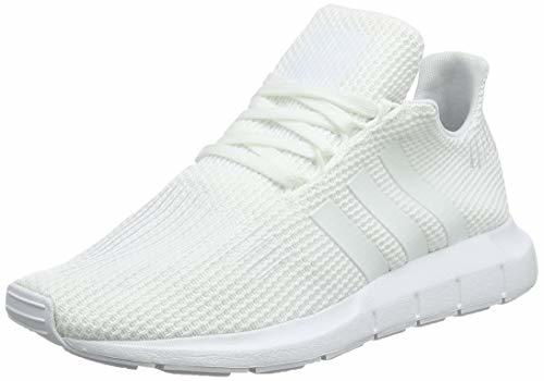 Moda adidas SWIFT RUN J Zapatillas de Gimnasia Unisex Niños, Blanco