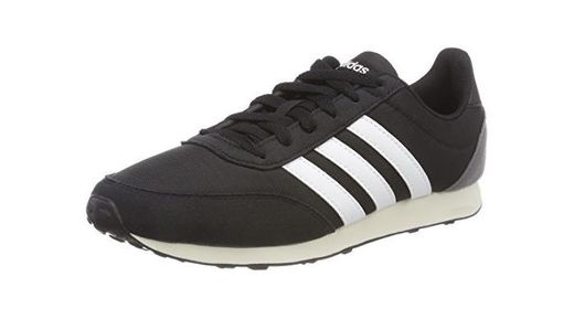 adidas V Racer 2.0, Zapatillas de Running para Hombre, Negro