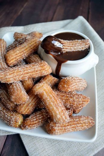 Churros de chocolate 