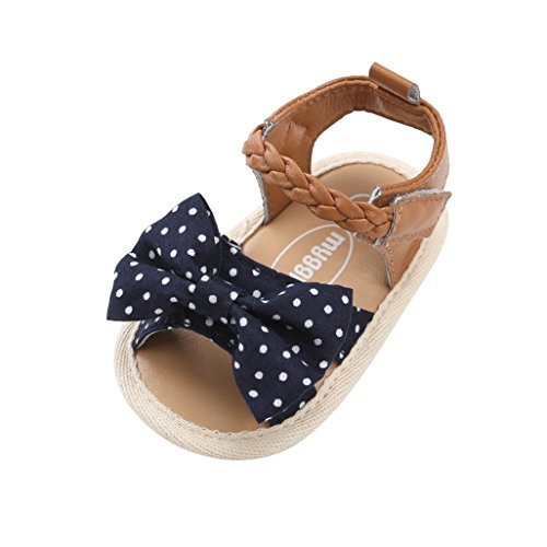 Place Zapatos para bebé niñas, Auxma Bebé Prewalker Zapatos Sandalias de Bebé-Niñas,Primeros Pasos