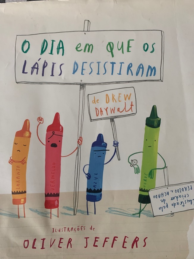 Libros O Dia em que os Lápis desistiram! 