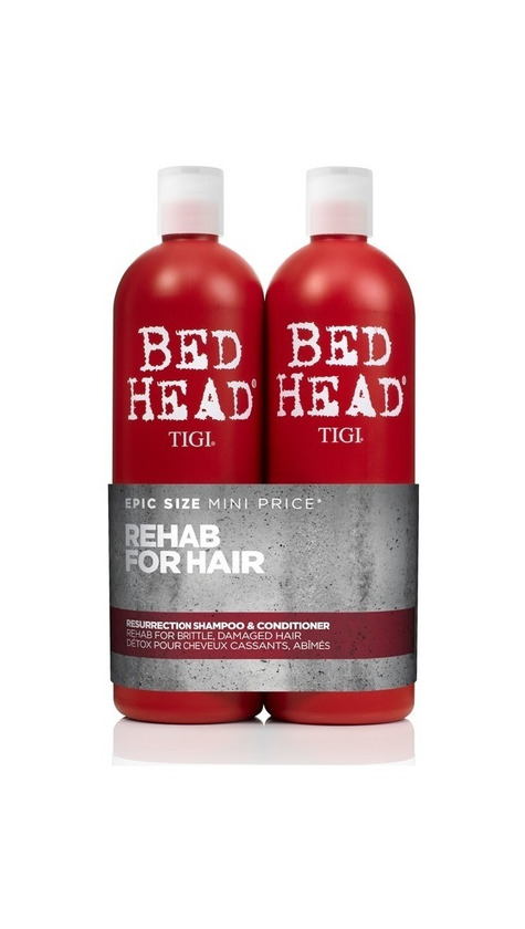 Beauty Bed Head by TIGI Champú y Acondicionador Rehabilitación 750 ml