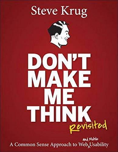 Book Don't Make Me Think, Revisited