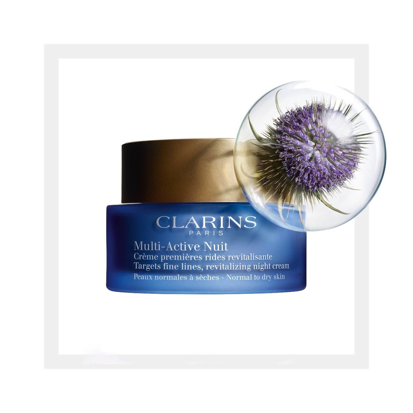 Moda Multi-Active Night Crema Confort - Piel Normal a Seca - Clarins