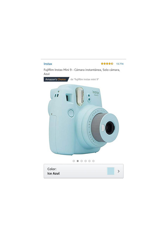 Producto Fujifilm instax Mini