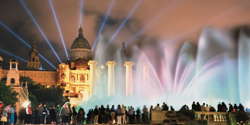 Lugar Fuente Mágica de Montjuïc