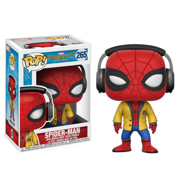 Moda Marvel-21660 Figura de Vinilo Spider-Man with Headphones