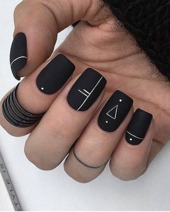 Fashion Unhas Dark 