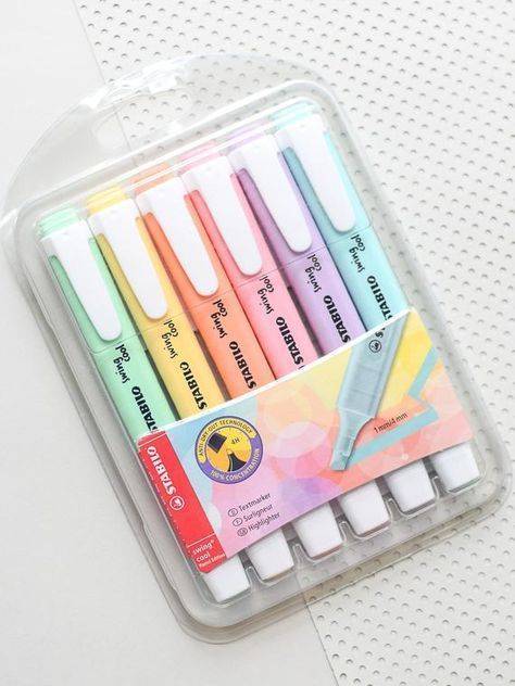 Social Stabilo de cores pasteis