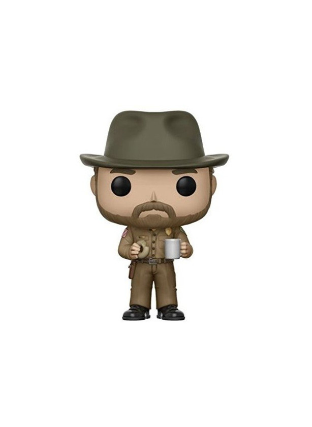 Social Stranger Things Figura de Vinilo Hopper with Donut Funko 14425