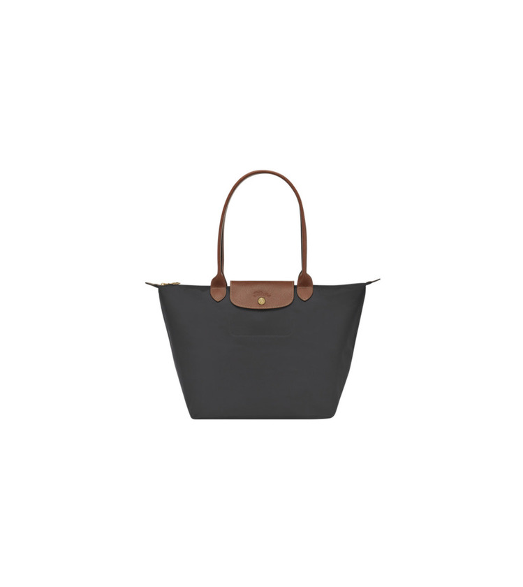 Social Longchamp - Bolsa de Sintético Mujer, color Negro, talla 19x30x31 cm