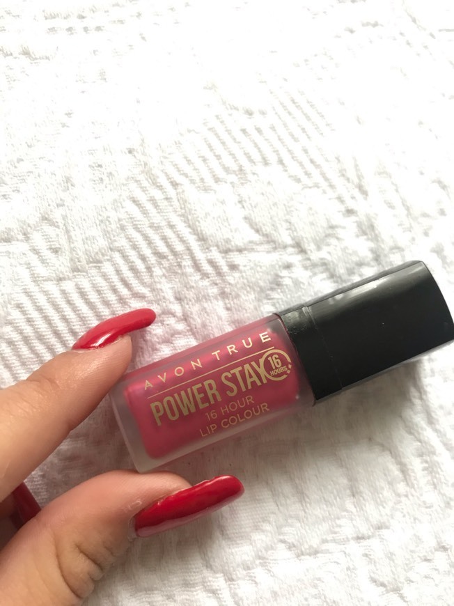 Fashion Avon True Power stay (16 hours)  cor: run on rouge 