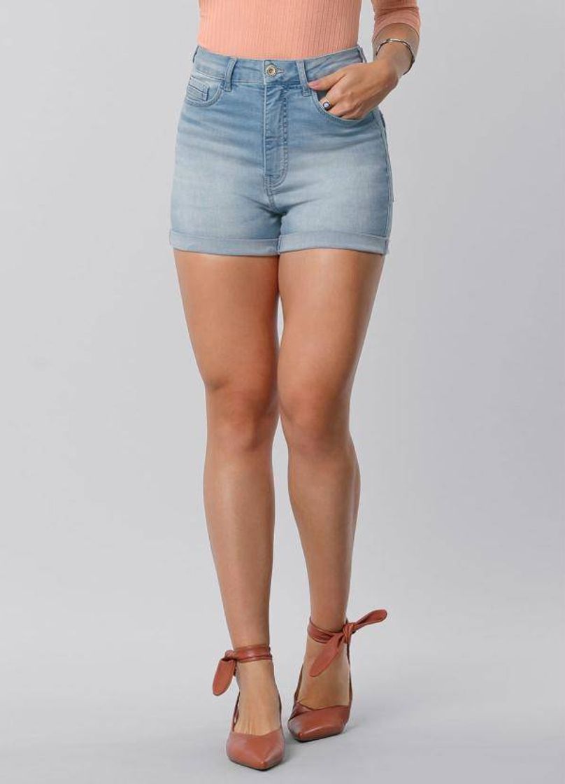 Social Lunender - Shorts Jeans com Elastano Jeans

