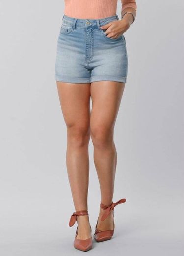 Lunender - Shorts Jeans com Elastano Jeans

