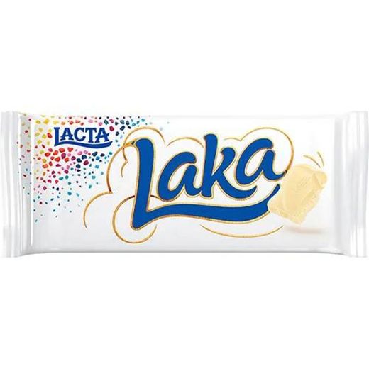 Barra de Chocolate Branco Laka Lacta 90g - 1 Unidade

