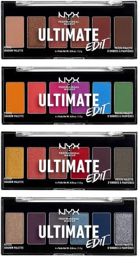 Nyx Ultimate Edit Petite Shadow Palette #Brights 6X1
