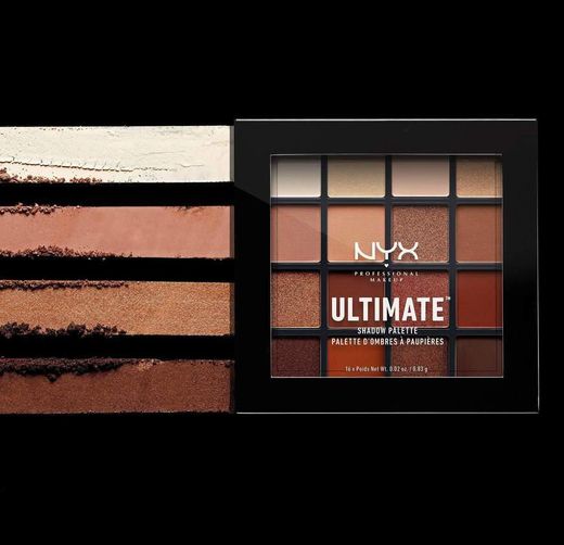 NYX Professional Makeup Paleta de Sombra de Ojos Ultimate Shadow Palette