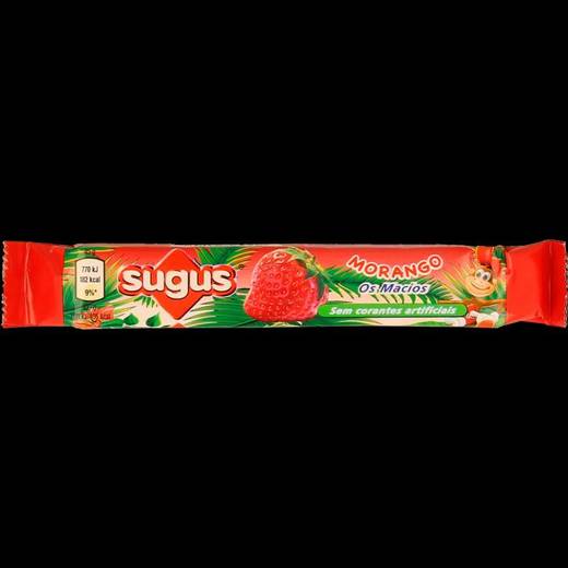 Sugus morango caramelos doces vegan