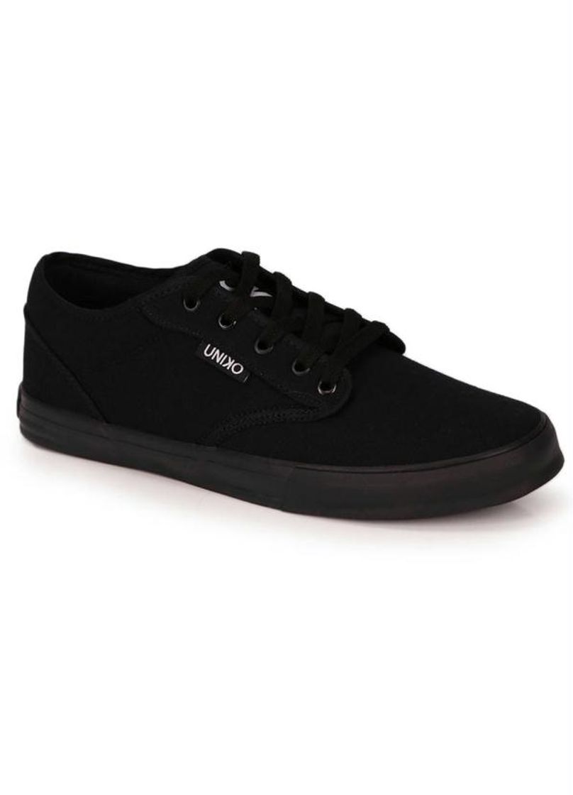Social Tênis Skate Uniko Vibe Preto e Cinza - Passarela