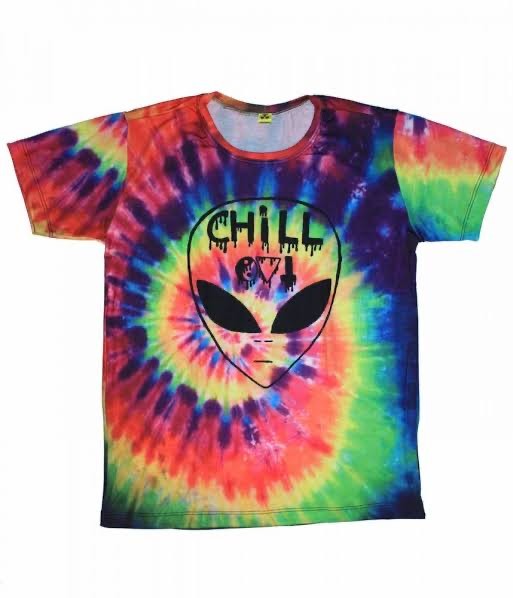 Moda Camiseta Tie Dye Chill Out- Bemlokii 