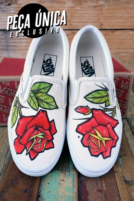 Tênis vans customizado 