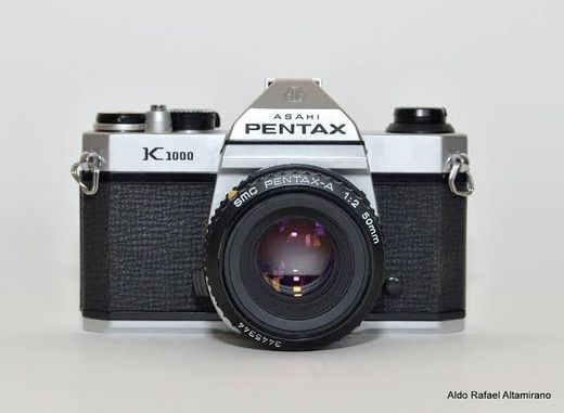 Pentax Cámara K1000 con 50 mm