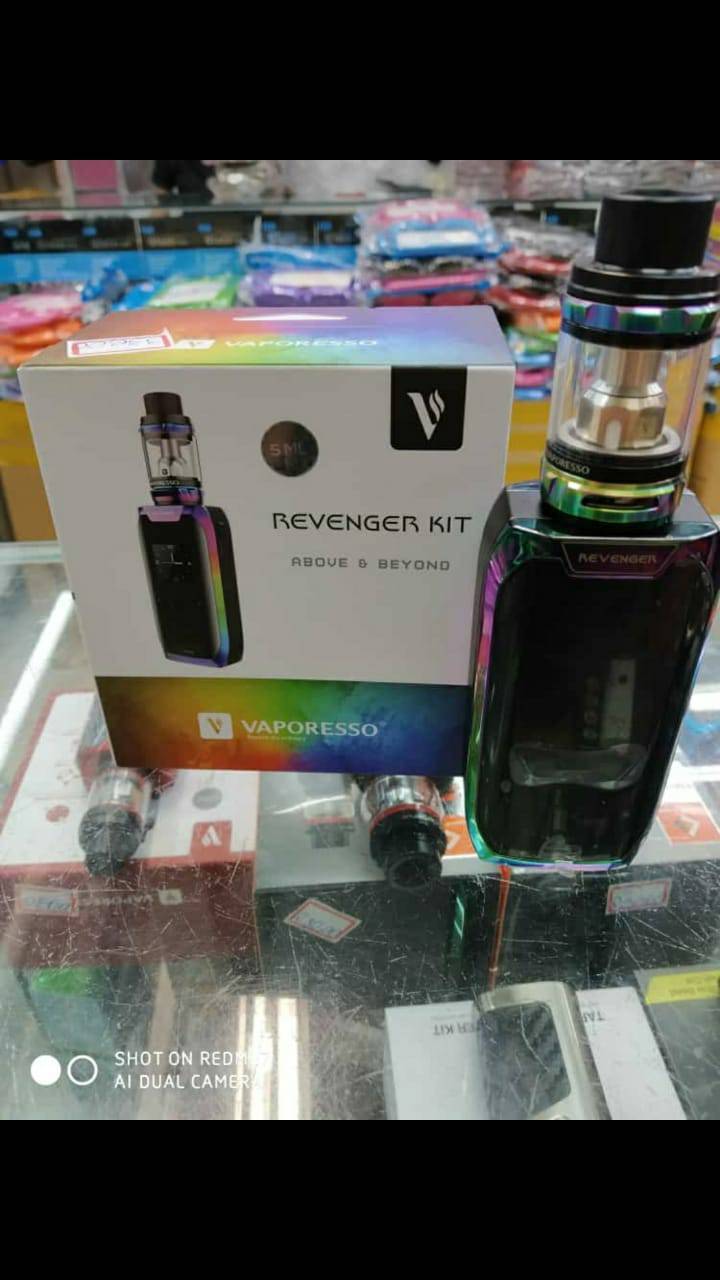 Lugar Vaporesso Revenger X 5ml Kit Cigarrillo Electrónico Sin Tabaco y Sin Nicotina