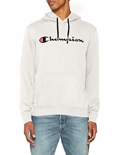 Moda Champion Hooded Sweatshirt-Institutionals Sudadera con Capucha, Azul