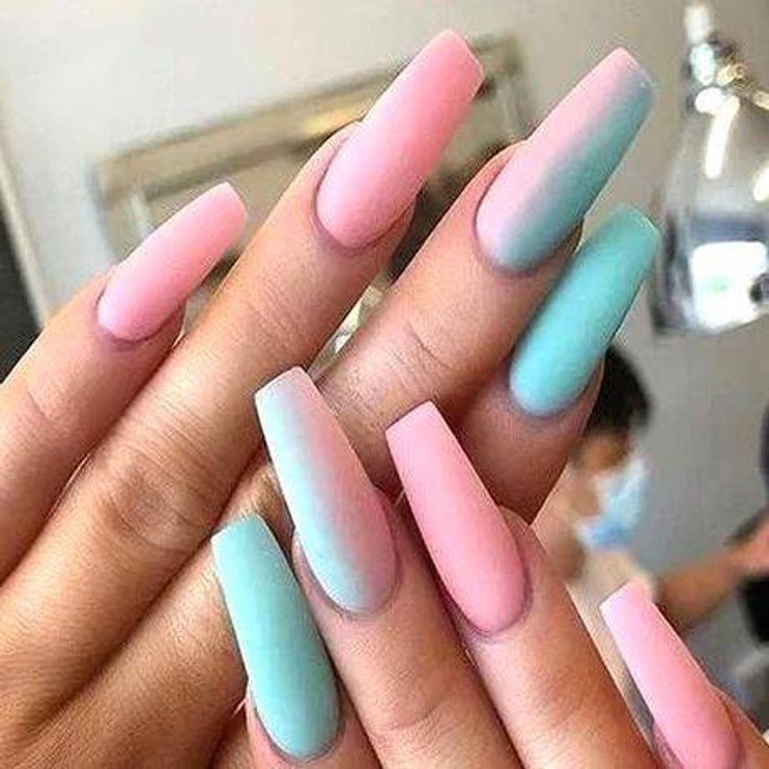 Moda Esmaltação degradê 