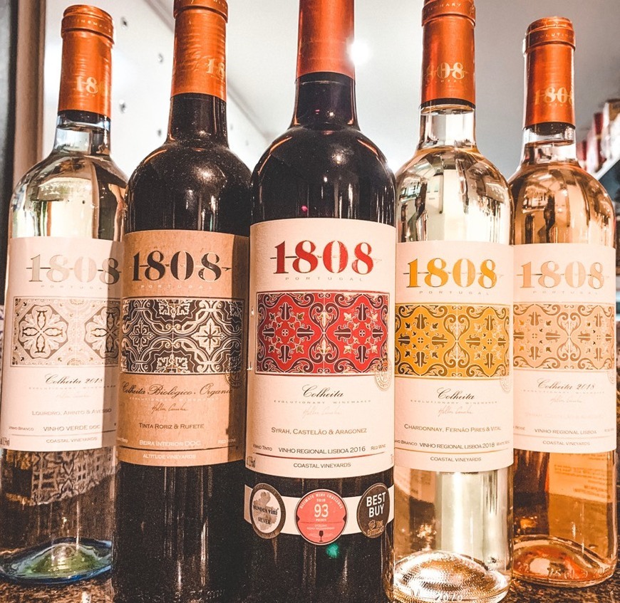 Social 1808 tinto/branco