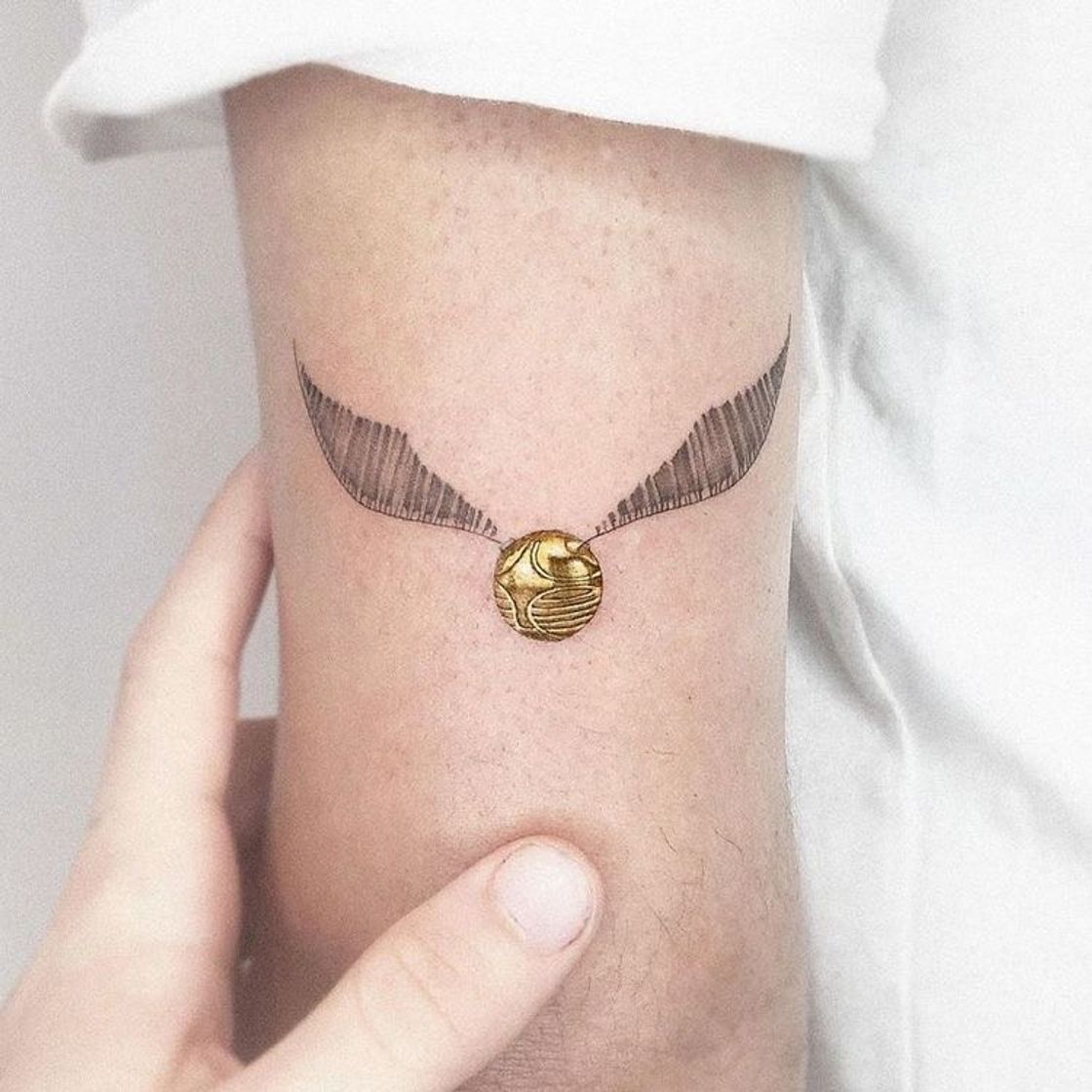 Moda Tatuagem inspirada Harry Potter 