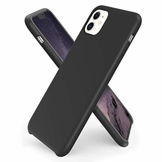 ORNARTO Funda Silicone Case para iPhone 11, Carcasa de Silicona Líquida Suave