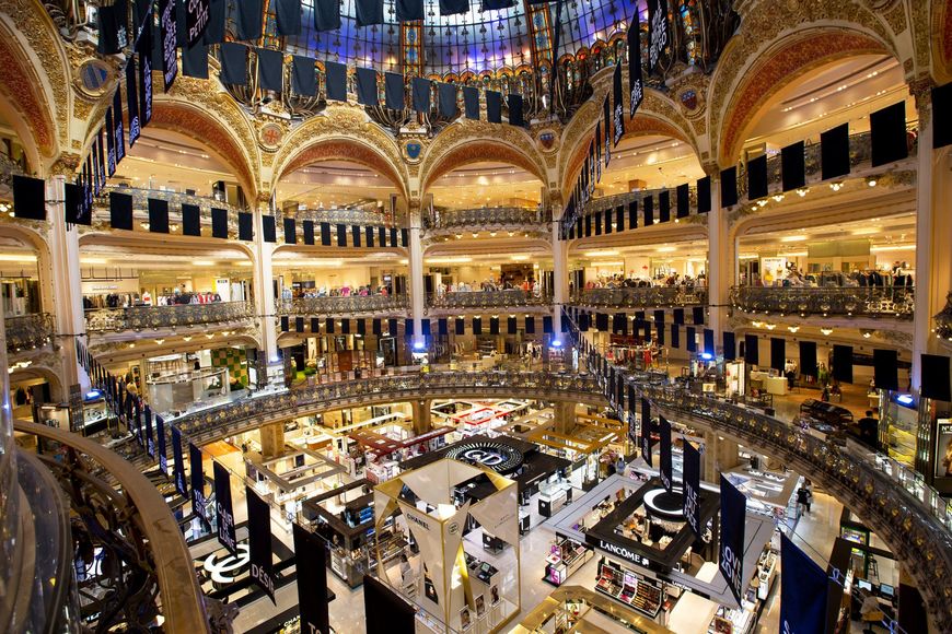 Place Galeries Lafayette Haussmann