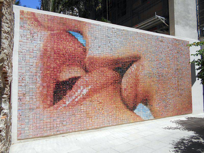 "El beso" de Joan Fontcuberta