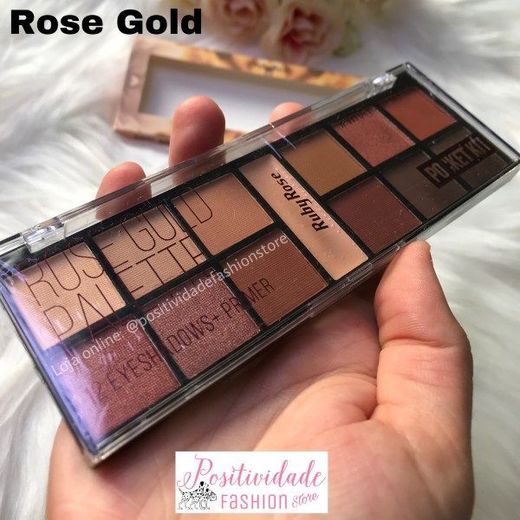 
Paleta De Sombra Pocket Rose Gold