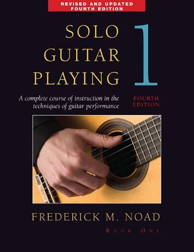Book Frederick Noad: Solo Guitar Playing Volume 1 - Fourth Edition