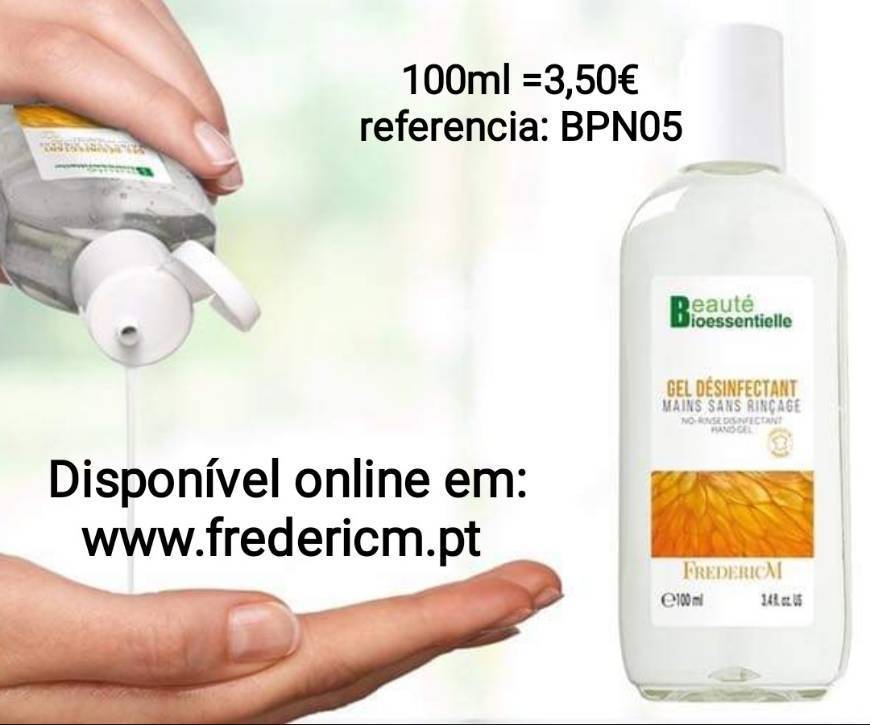 Producto Gel desinfetante 