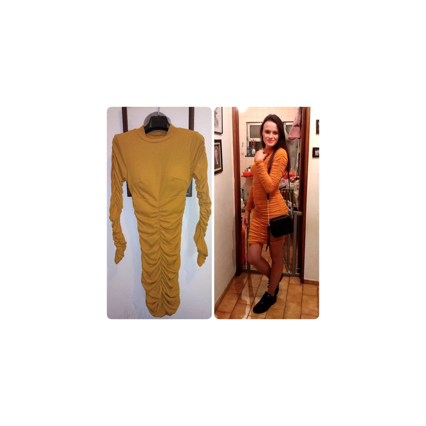 Producto Vestido amarelo-torrado 