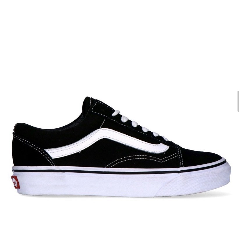 VANS OLD SKOOL BLACK/WHITE UNISEXO