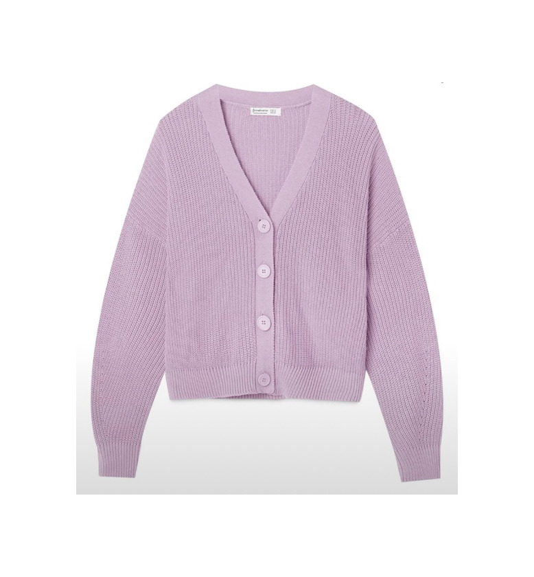 Social Cardigan Stradivarius Rosa
