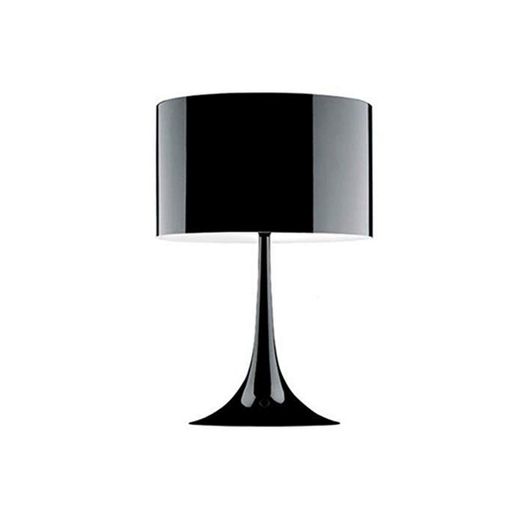 Bdbqbl pantallas Lampara de mesa de metal moderno loft de diseño nórdico