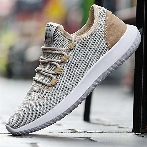 Fashion WOERJFBSK Zapatillas de Deporte Men Sneakers Breathable Zapatillas Man Casual Shoes Couple