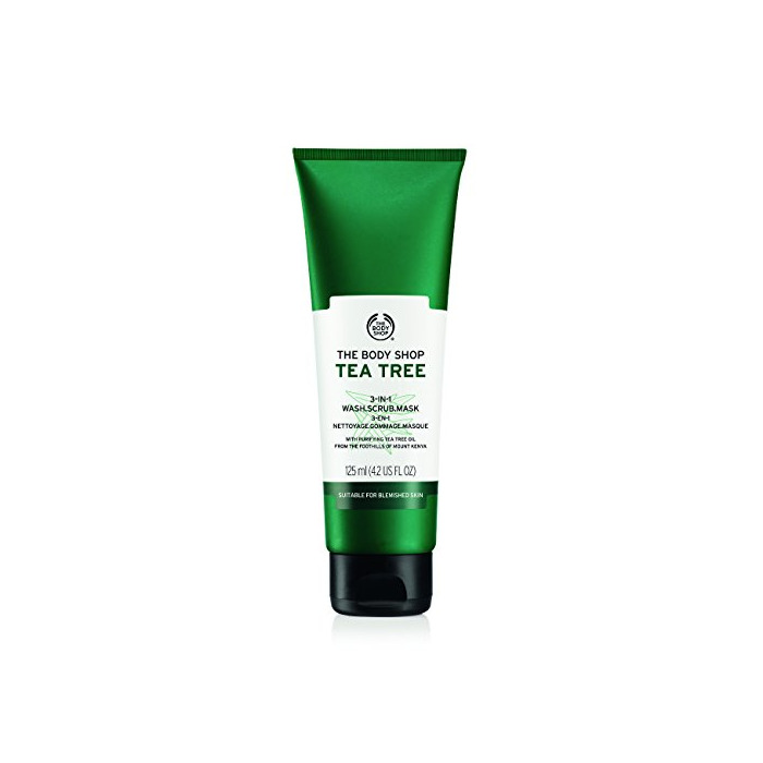 Beauty The Body Shop Tea Tree 3-In-1 Wash Scrub Mask