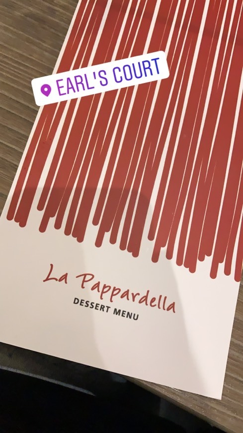 Restaurants La Pappardella London