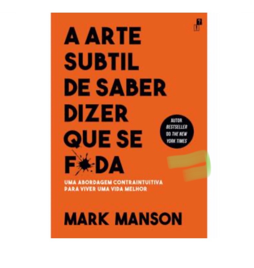 Book A arte subtil de saber dizer que se f*da 