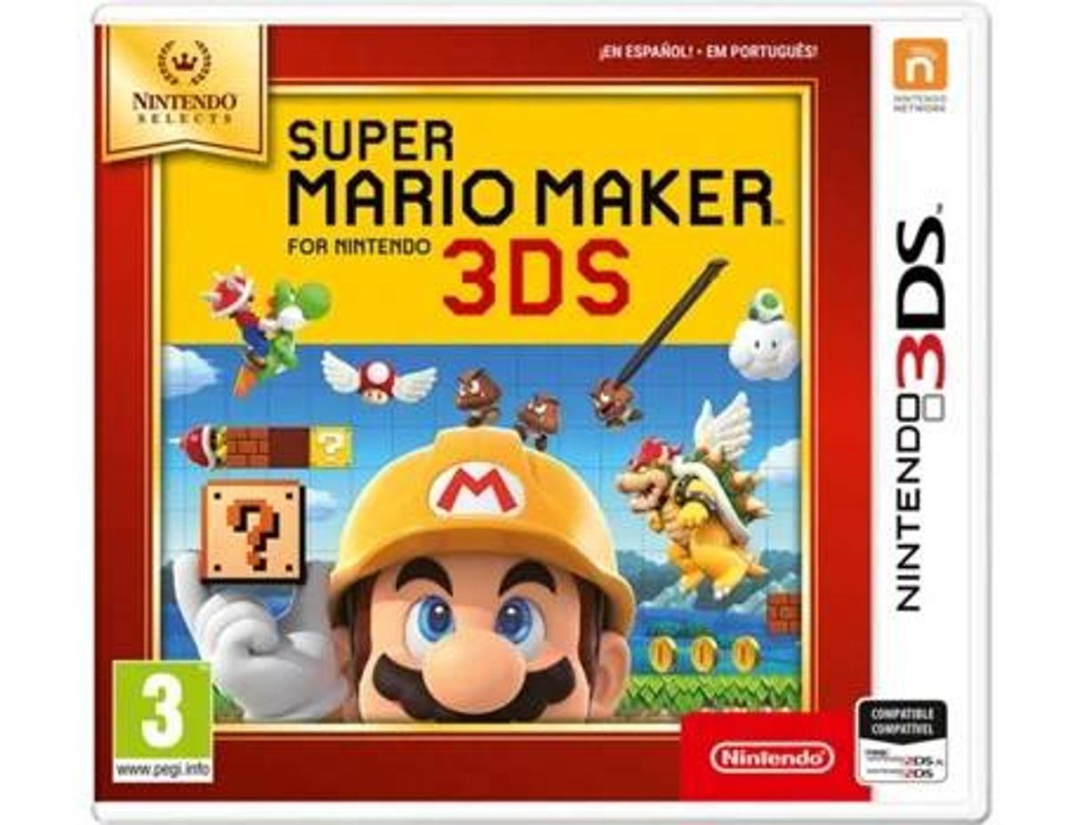 Videojuegos Jogo Nintendo 3DS Selects: Super Mario Maker